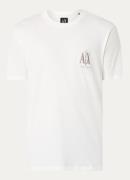 Armani T-shirt met logoborduring