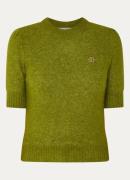 JOSH V Franka fijngebreide top in alpaca wolblend