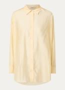 Mos Mosh MMDanika semi-transparante blouse in lyocellblend