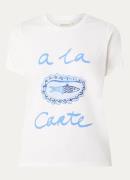 Fabienne Chapot Rose Aperitif T-shirt met print