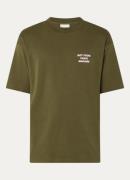 Drôle de Monsieur T-shirt met front- en backprint