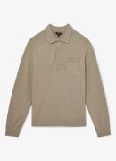 Reiss Clinton regular fit polo met borstzak