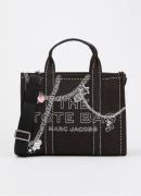 Marc Jacobs The Medium Tote handtas met logoprint en afneembare schoud...