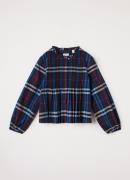 Burberry Rose blouse met smockwerk
