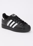 Adidas Superstar II sneaker van leer met logo