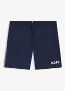 BOSS Zwemshorts met steekzakken en logo