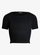 Ralph Lauren Crop top met ribstructuur
