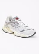 New Balance 9060 sneaker met suède details