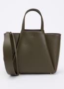 KAAI Mini Pyramid crossbodytas van leer