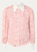 L.K.Bennett Sonya blouse met bloemenprint