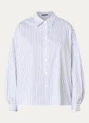 River Woods Blouse met streepprint