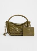 Dune London Dinideliberate handtas met gevlochten detail en uitneembar...