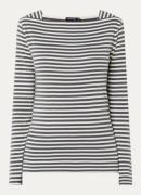 River Woods Longsleeve met streepprint en lurex