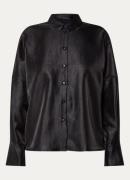 River Woods Blouse met metallic finish