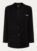 NIKKIE Lawrence oversized blazer met kettingdetail en klepzakken