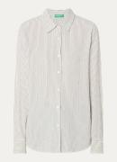 Benetton Blouse met streepprint