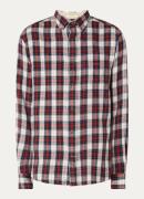 Gant Regular fit overhemd met ruitdessin en borstzak