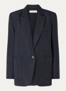 IRO Bonna blazer in wolblend met opgestikte zakken
