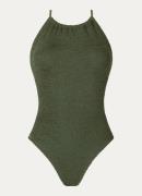 Hunza G Portia badpak met structuur