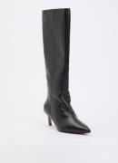 Dune London Smoothly laars van leer