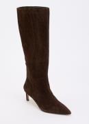 Dune London Smoothly laars van leer