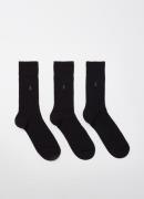 Ralph Lauren Sokken met logoborduring in 3-pack
