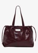 Maje Miss M schoudertas van leer