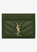 Saint Laurent Cassandre pasjeshouder van lamsleer