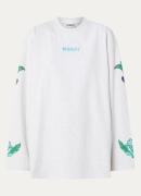 Stieglitz Longsleeve met logoborduring