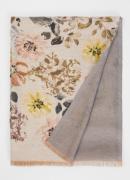 Fraas Sjaal met bloemenprint en lurex 180 x 66 cm