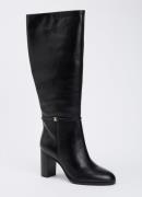 Dune London Starlling laars van leer met gesp detail