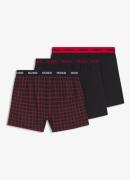 HUGO Boxershorts met logoband in 3-pack