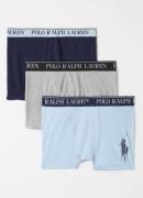Ralph Lauren Boxer met logoband in 3-pack