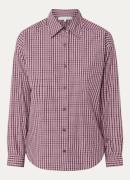 Gerard Darel Athea blouse met ruitdessin