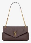 Saint Laurent Calypso Medium schoudertas van lamsleer