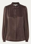 Expresso Blouse met pofmouw