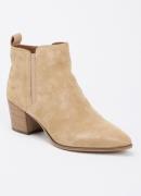 Dune London Parlure enkellaarsje van suède