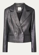 Sofie Schnoor Imogen double-breasted blazer met glitter