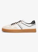Tommy Hilfiger The Greenwich sneaker van leer met suède details