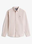 Tommy Hilfiger Oxford regular fit overhemd met logo