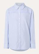 Selected Allison blouse met streepprint