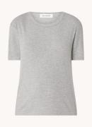 Sofie Schnoor T-shirt met ribstructuur