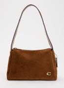 Coach Lola schoudertas van suède