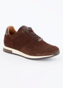 Dune London Trilogy sneaker van leer