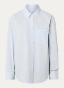 SAMSØE SAMSØE Lova blouse met streepprint