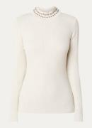 Bruuns Bazaar AnemonesBBBatille ribgebreide top met lurex en strass