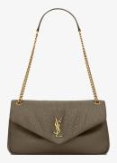 Saint Laurent Calypso Medium schoudertas van lamsleer