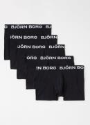 Björn Borg Boxershorts met logoband in 5-pack