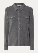 Gerard Darel Honorine blouse met borstzakken