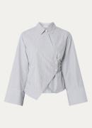 Neo Noir Fenli blouse met streepprint